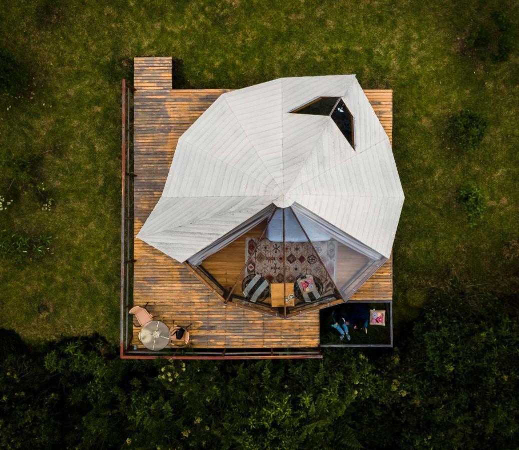 萨兰托Glamping Lumbre别墅 外观 照片