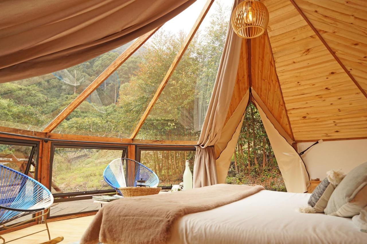 萨兰托Glamping Lumbre别墅 外观 照片