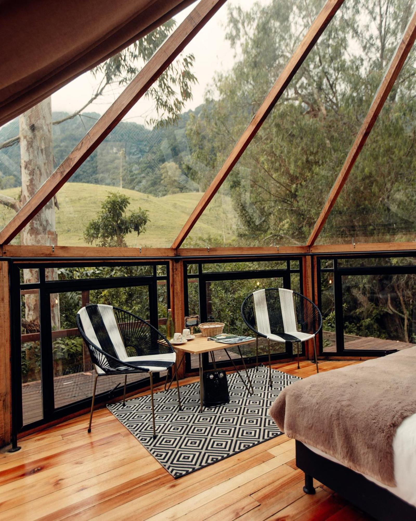 萨兰托Glamping Lumbre别墅 外观 照片
