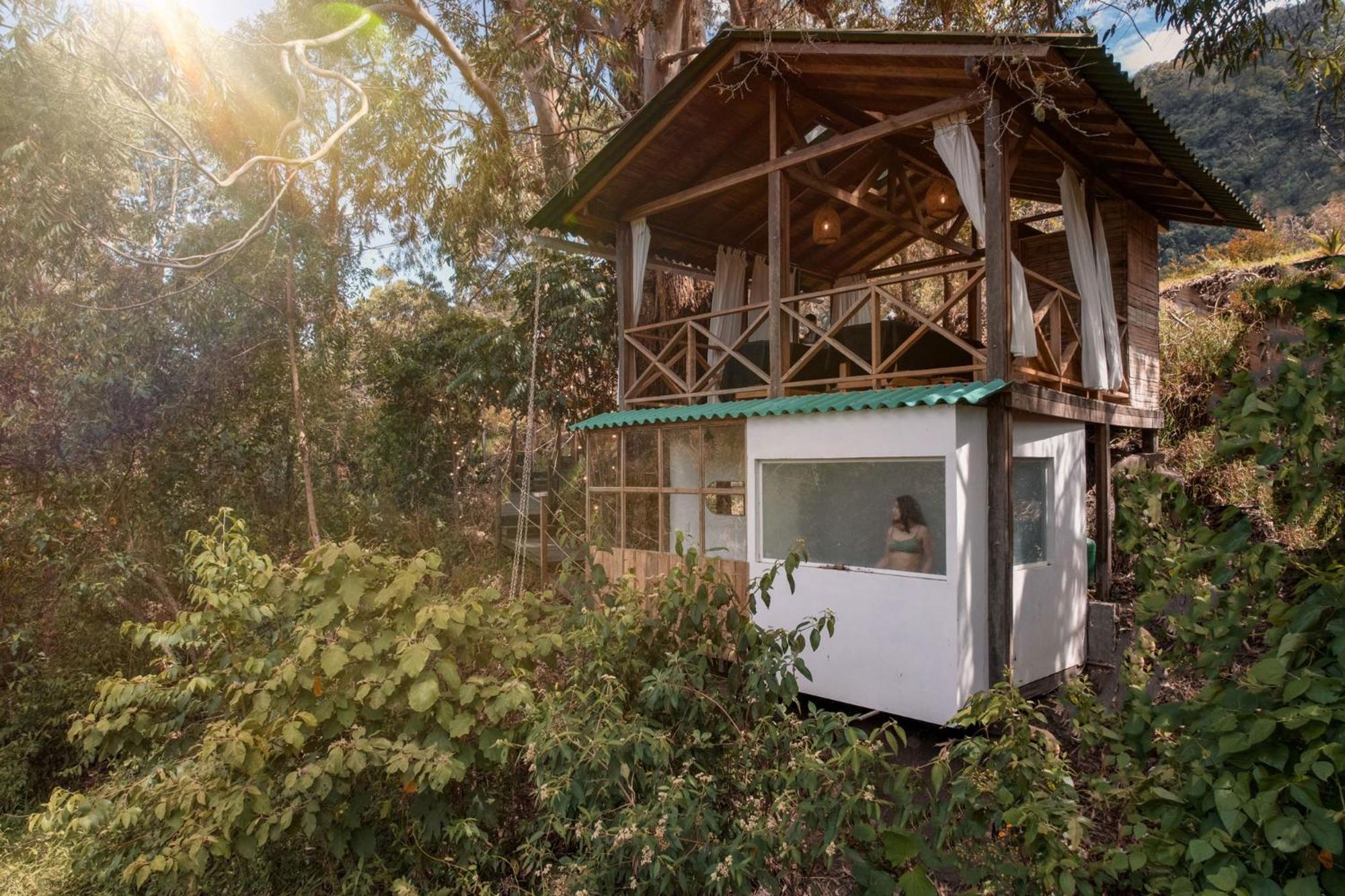 萨兰托Glamping Lumbre别墅 外观 照片