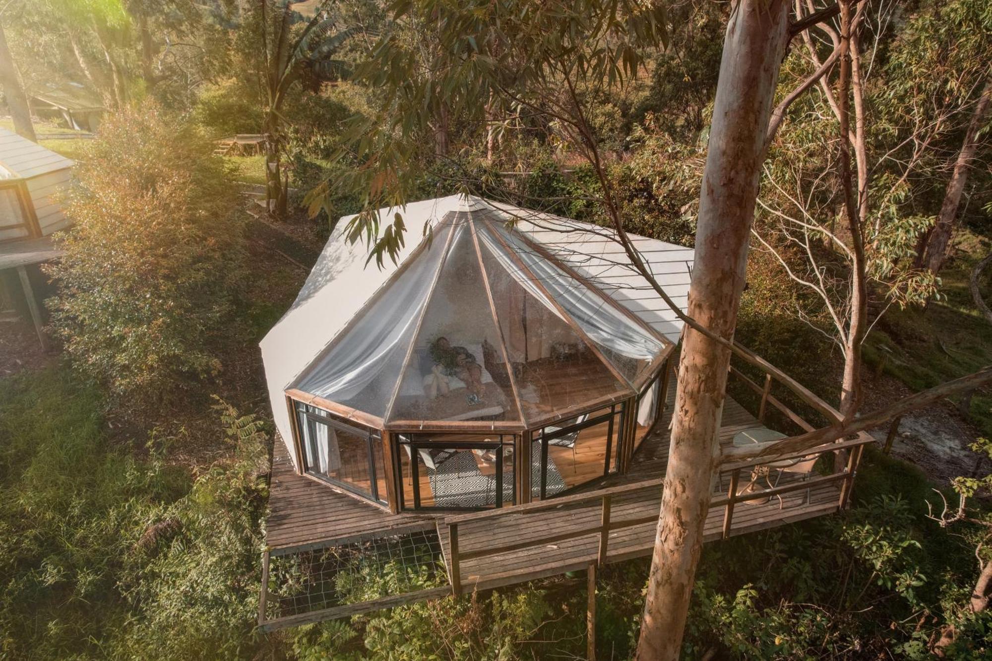 萨兰托Glamping Lumbre别墅 外观 照片