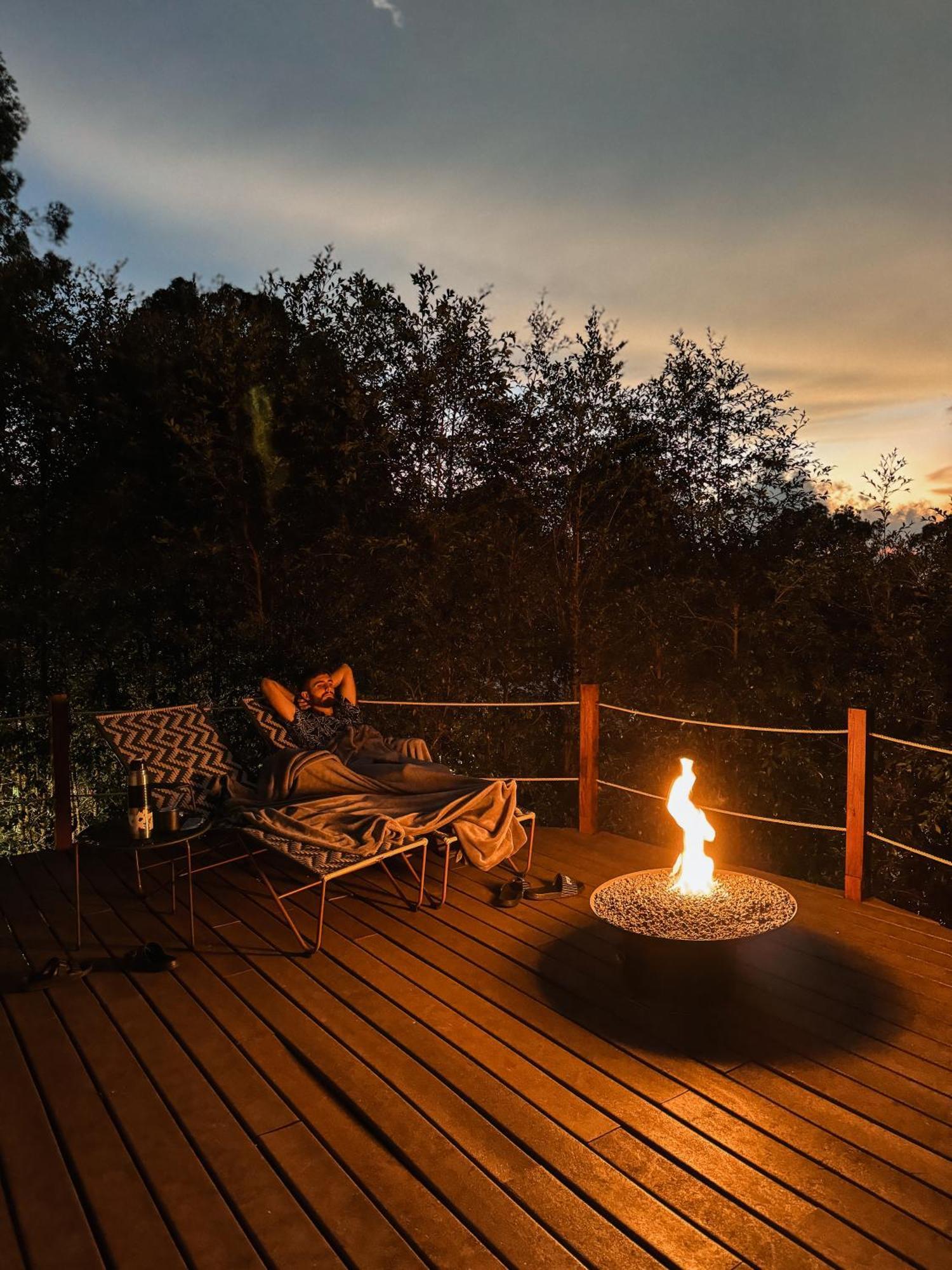 萨兰托Glamping Lumbre别墅 外观 照片