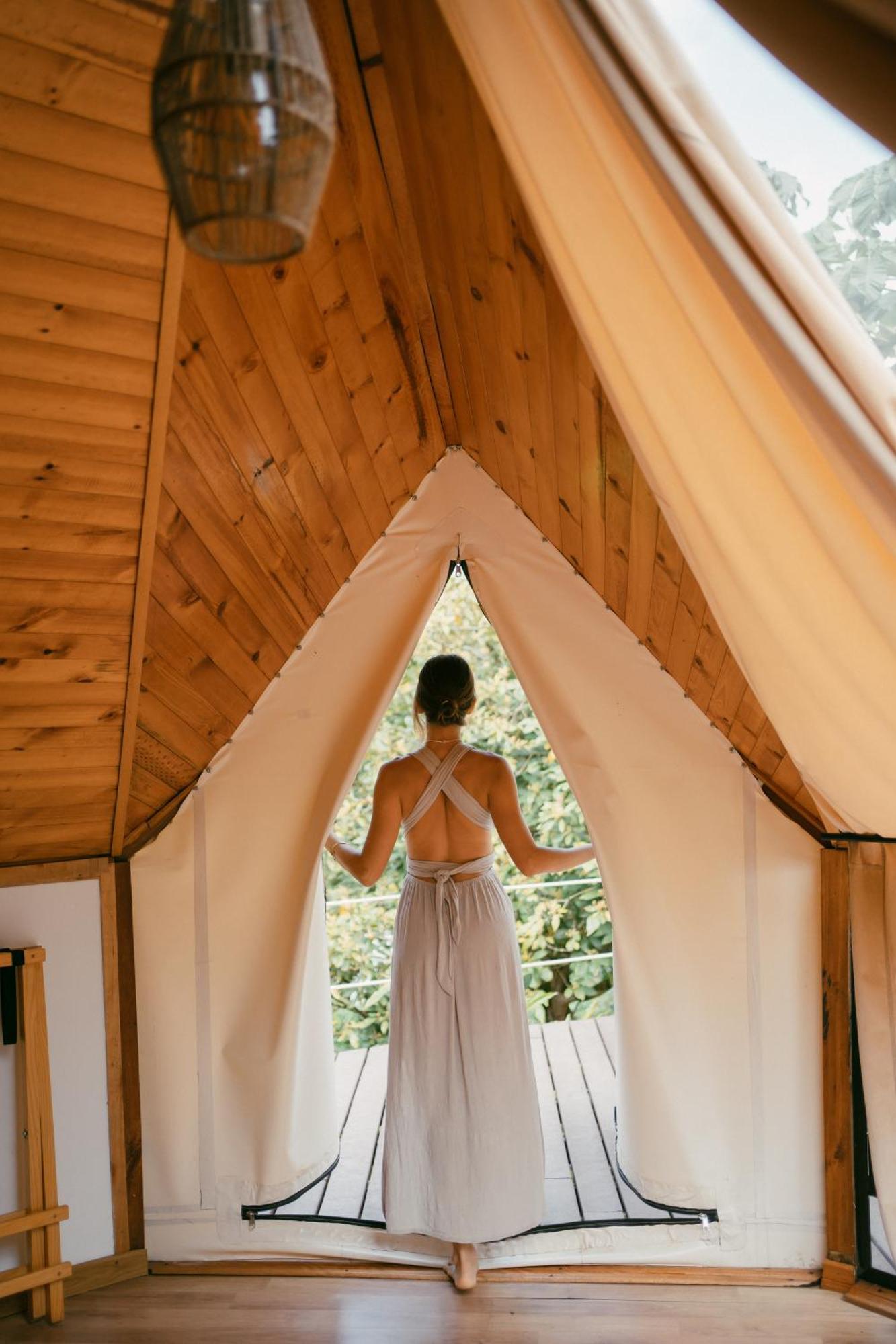 萨兰托Glamping Lumbre别墅 外观 照片