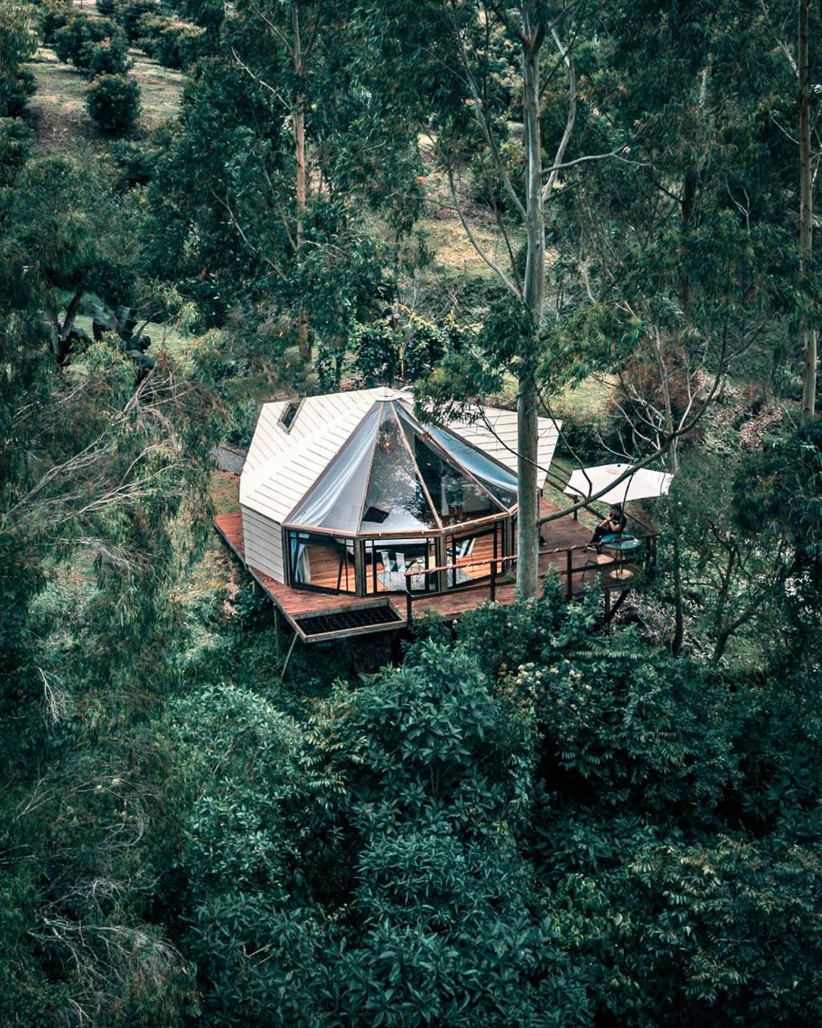 萨兰托Glamping Lumbre别墅 外观 照片